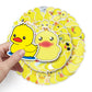 Duck Stickers,Cute Yellow Duck For Water Bottles,Duck Helmet Stickers Gifts For Boys/Girls, Gifts For Kids Teen Stickers And Dec
