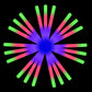 Lifbetter 102Pcs Glow Sticks Bulk- Led Foam Sticks In The Dark With 3 Modes Flashing Led Foam Multicolor Batons Light Up Party Favors For Birthdays, Weddings, Concerts, Festivals (102Pc)