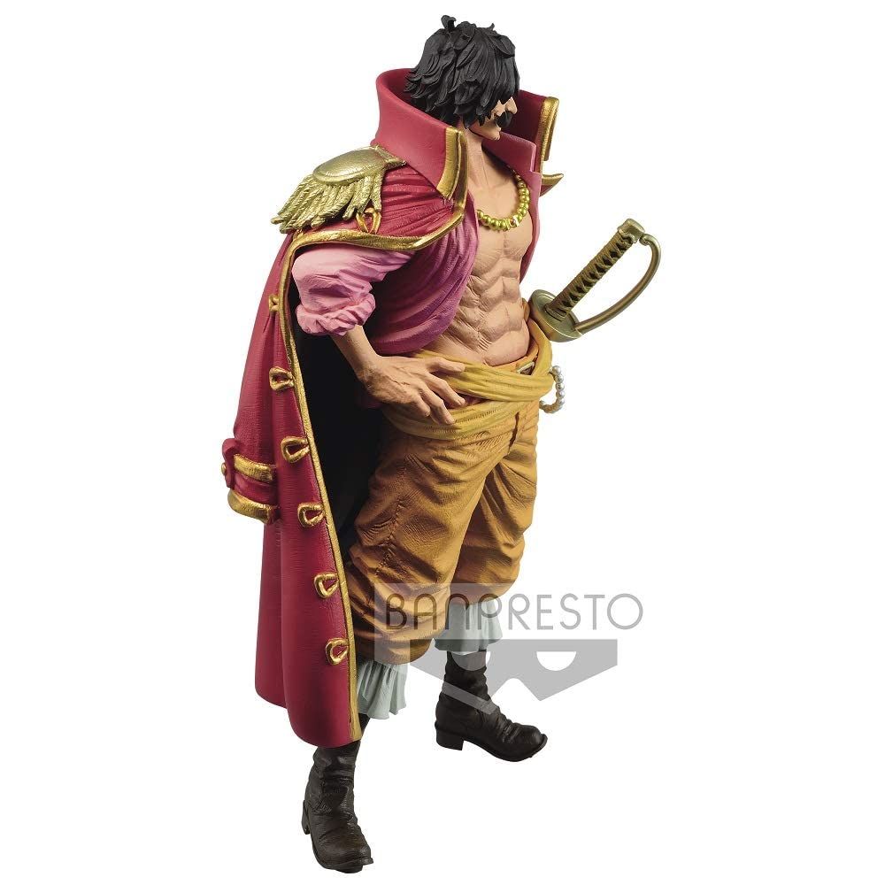 Banpresto ONE Piece King of Artist Figure - GOL.D. Roger, PVC/ABS, Multiple Colors, Model BP17448