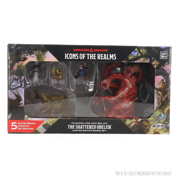 Wizkids D&D Icons Of The Realms: Phandelver And Below: The Shattered Obelisk - Limited Edition Boxed Set Dungeons And Dragons Miniatures