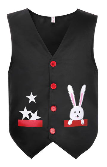 Relibeauty Magician Costume Kids With Hat And Gloves,100