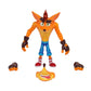 Crash Bandicoot Deluxe Edition Action Figure | 16.5cm | 16 Points of Articulation | Multi-color Collectible Toy
