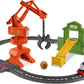 Thomas & Friends Cassia Crane & Cargo Set, Motorized Train And Track Set For Preschoolers Ages 3 Years & Older
