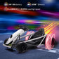Ride on Go Kart for Kids, 24V 9Ah Battery 300W*2 Motors, 8MPH High Speed Drifting Circling Car, Slow Start Function with Music,