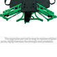 RCMYou RC Aluminum Front Rear Suspension A-Arms Upgrades Part for 1/10 Rustler VXL & XL-5 / Stampede VXL & XL-5 2WD,Alloy Arms H