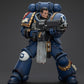 JoyToy Warhammer 40K 1:18 Action Figure  Ultramarines Lieutenant Titus Collectors Edition  Battlefield Paint  5.03 in High