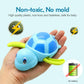 Bath Toys For Toddlers 1 2 3 4 5 Years Old,Pool Toys For Kids,Baby Funny Wind Up Swimming Turtle Bath Toy,Cute Floating Bathtub Water Toys,Gift For Preschool Child Boys Girls (3 Pcs)