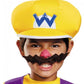 Wario Deluxe Super Mario Bros. Nintendo Costume, Large/10-12