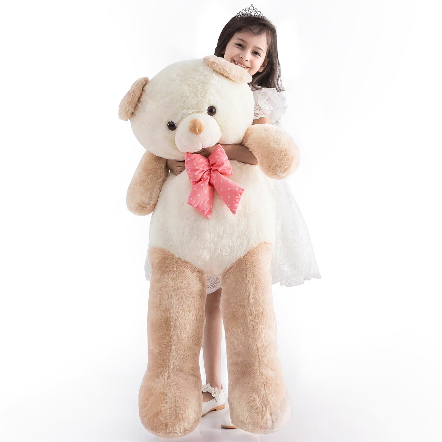 Zgxiong Giant Teddy Bear Stuffed Animals For Girls 4 Feet Big Teddy Bear Plushies Giant Stuffed Animal Large Teddy Bears Plush T