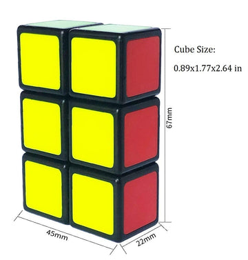 Goodcube 1X2X3 Floopy Cube Black 1X2X3 Speed Cube Puzzle