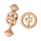 Calandis 2Pcs Baby Rattle Toys Portble Sensory Toys For Boys Girls Newborn 36 Months | Developmental Baby Toys | Toys For Baby