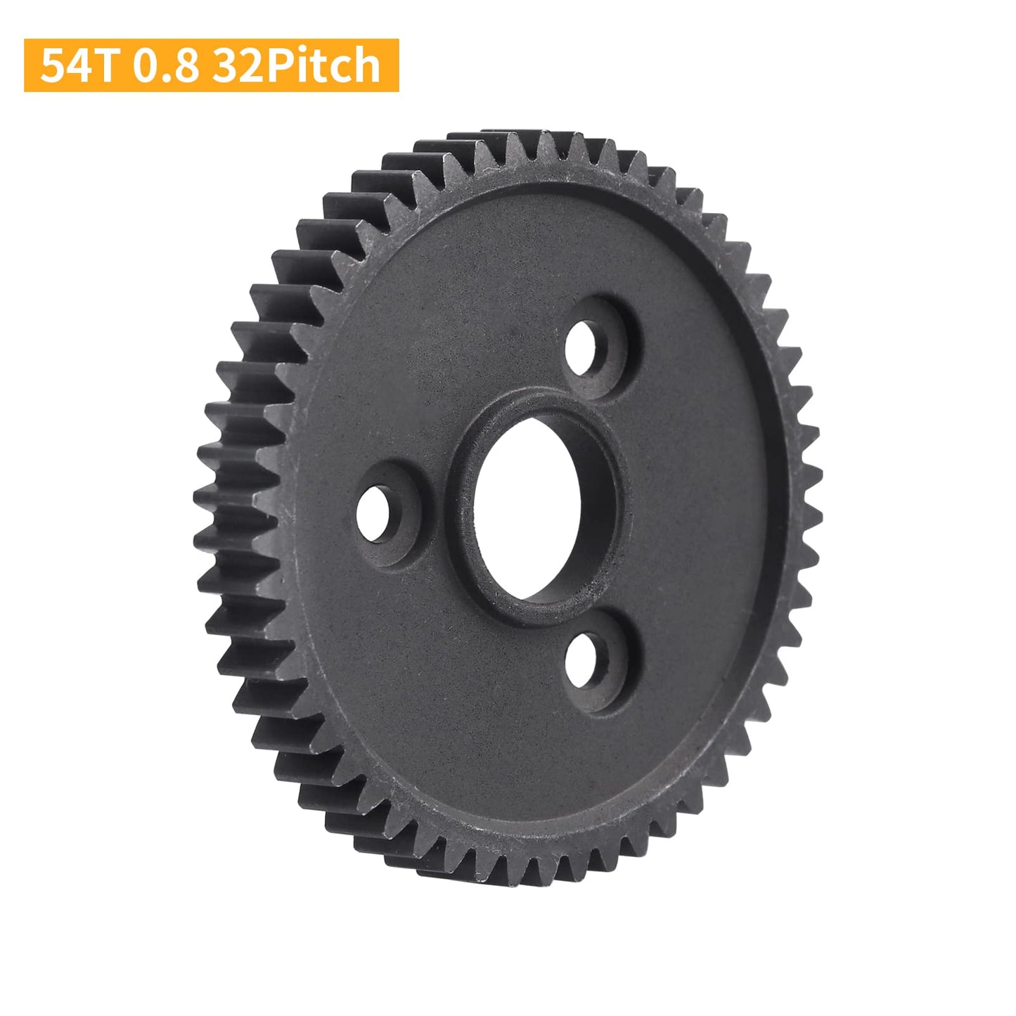 Rc Metal Steel 54T 32P Spur Gear With 15T/17T/19T Pinions Gear Set Replace 3956 For Traxxas Slash 4X4 4Wd/2Wd/Vxl Rally/Stampede