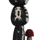 Ebros Day Of The Dead Pinheadz Monster With Voodoo Stitches Figurine Halloween Collectible Statue Fantasy Mythical Beings Undead Apocalypse Horror Icon (Voodie Valentine Rose Skeleton)