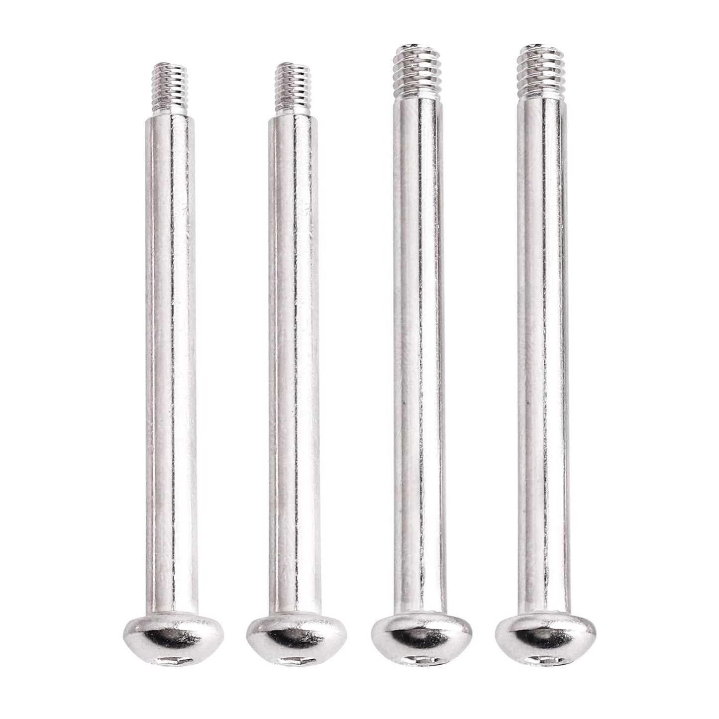 AllinRC Steel Hinge Pins Front Upper & Lower Outer for Arrma 1/8 Kraton Typhon Talion 6S BLX 1/7 Felony Infraction