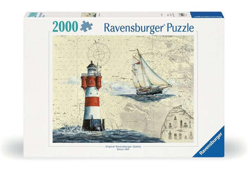 Ravensburger Puzzle 12000804 - Romantischer Leuchtturm - 2000 Teile Puzzle Fr Erwachsene From 14 Years