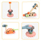 Wooden Tool Toy Toolbox Toddler Educational Construction Kids Toys Play Accessories Set Creative Gift for 3 Year Olds and Up Boy