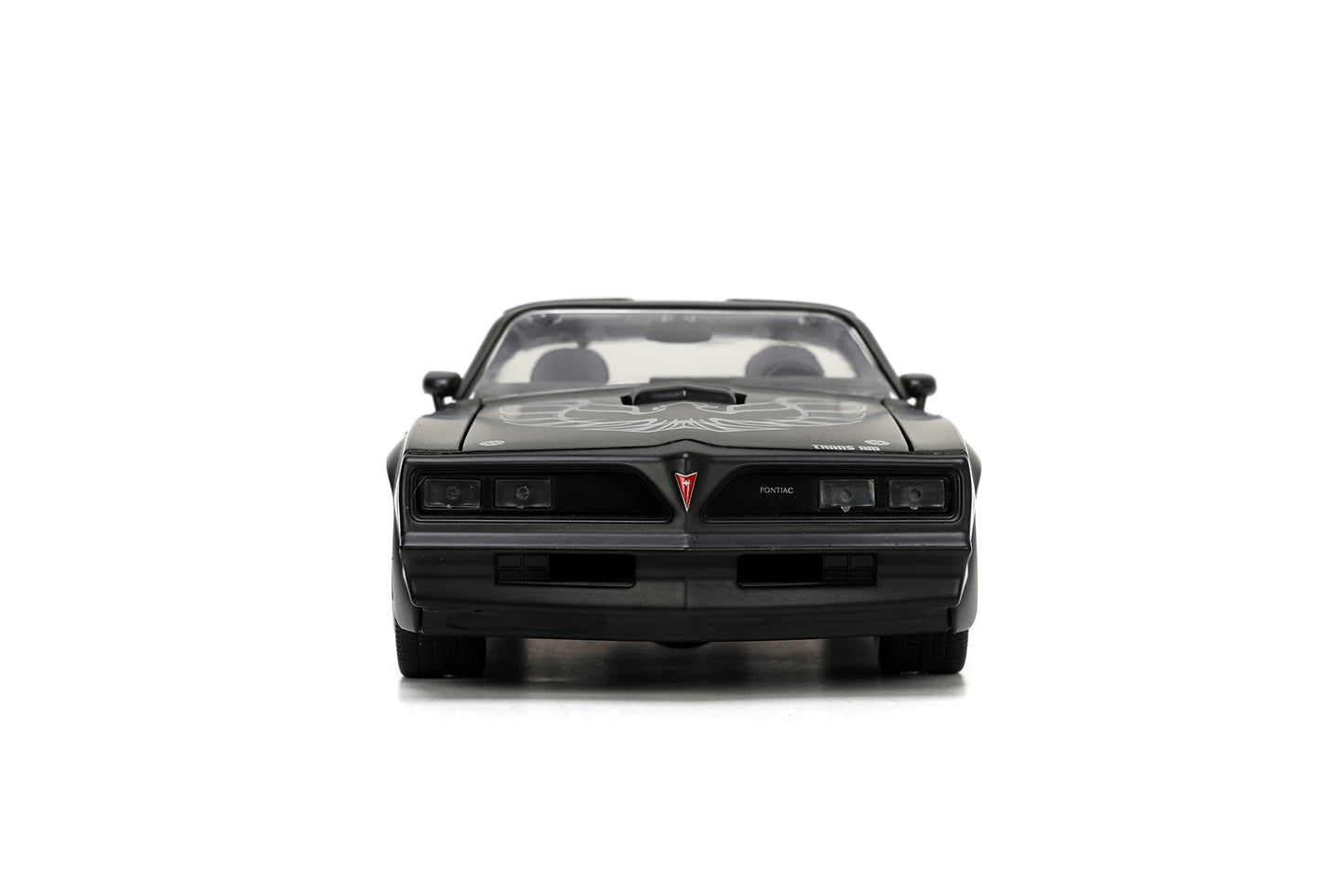 Jada Toys Big Time Muscle 1:24 1977 Pontiac Firebird Trans Am Die-cast Car, Toys for Kids and Adults (34038),Black