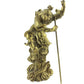 I-Mart Brass Monkey King Statue Figurine 5''