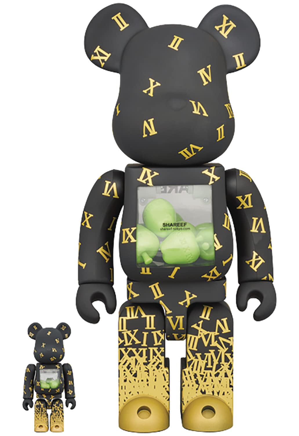 Shareef 3 100% & 400% Be@rbrick 2-Pack