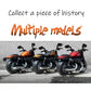 Gilumza Pull Back Motorcycle Toys, Tiny Gift With Music Lighting, Retro Motorcycles Toy For Boys Kids Age 3 4 5 6 7 8 Year Old (