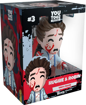 Youtooz Hughie And Robin 4.6'' Vinyl Toy Figure, Official Licensed Hughie And Robin Collectible From The Boys Tv Series And Comi