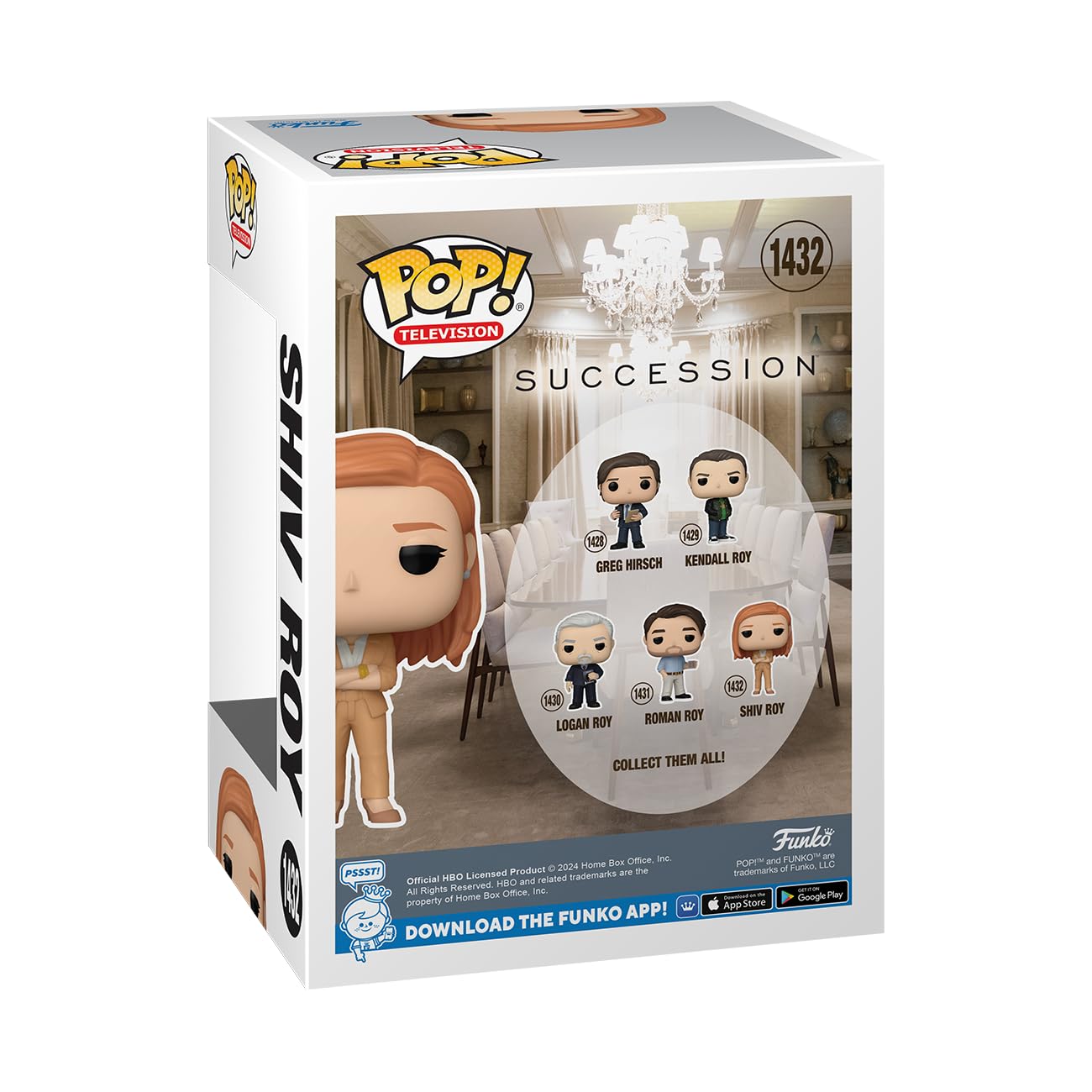 Funko Pop! Tv: Succession - Shiv Roy - Collectable Vinyl Figure - Gift Idea - Official Merchandise - For Kids & Adults - Tv Fans - Model Figure For Collectors And Display