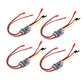 FPVDrone Bidirectional 5A ESC Brushed Speed Controller Dual Way ESC 2S-3S Lipo for RC Model Boat/Tank 130 180 Brushed Motor Spar