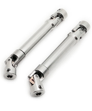 VICRAZZE RC Stainless Steel Drive Shaft 90-125mm for 1/10 RC Crawler Traxxas TRX4 TRX6 Axial SCX10 Wraith Capra D90 TF2 Redcat G