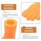 Gadpiparty 6 Pairs Finger Feet Puppet Set - Rubber Mini Puppets For Adults And Kids