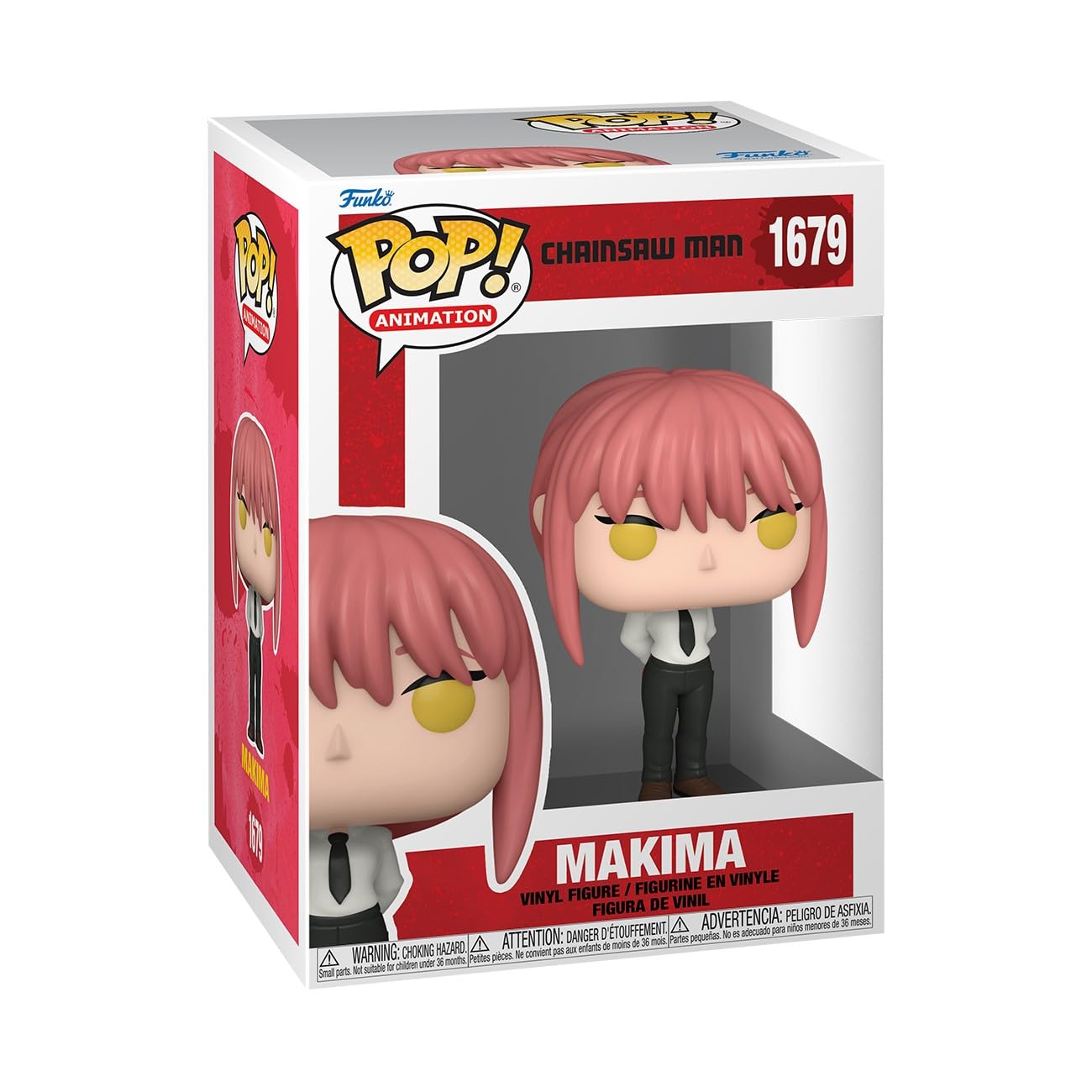 Funko Pop! Animation: Csm - Makima - Chainsaw Man - Collectable Vinyl Figure - Gift Idea - Official Merchandise - For Kids & Adults - Anime Fans - Model Figure For Collectors And Display