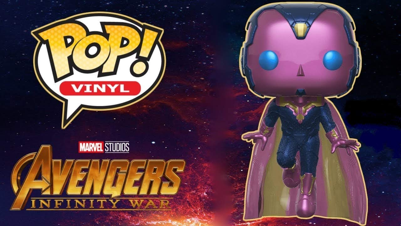 Funko Pop! Marvel Avengers Infinity War Vision (Hot Topic) Exclusive Vinyl Figure #307