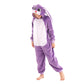 TYONMUJO Animal Onesie Costume for Kids Halloween Costumes for Girls Boys Cosplay Outfit Rabbit Bunny Purple 110