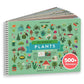 Cupkin Plants and Mushroom Sticker Book Activity for Kids, Toddler Airplane Travel Essentials, 500+ Nature Stickers for Kids + 1