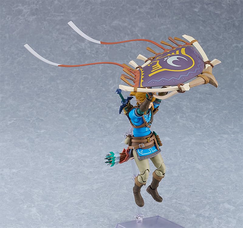 Good Smile Company Figma Action Figure - The Legend of Zelda: Tears of The Kingdom Link, 5.9" Multicolor, Model G19069, Plastic