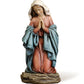 Joseph'S Studio By Roman - Praying Madonna Figure On Baset, 6.75' H, Renaissance Madonnas Collection, Resin And Stone Mix, Inspirational, Durable, Long Lasting, Religious Gift, Beautifully Detailed