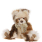 Charlie Bears – Annie Versary | 2023 Long Plush Fluffy Brown And Beige Teddy Bear
