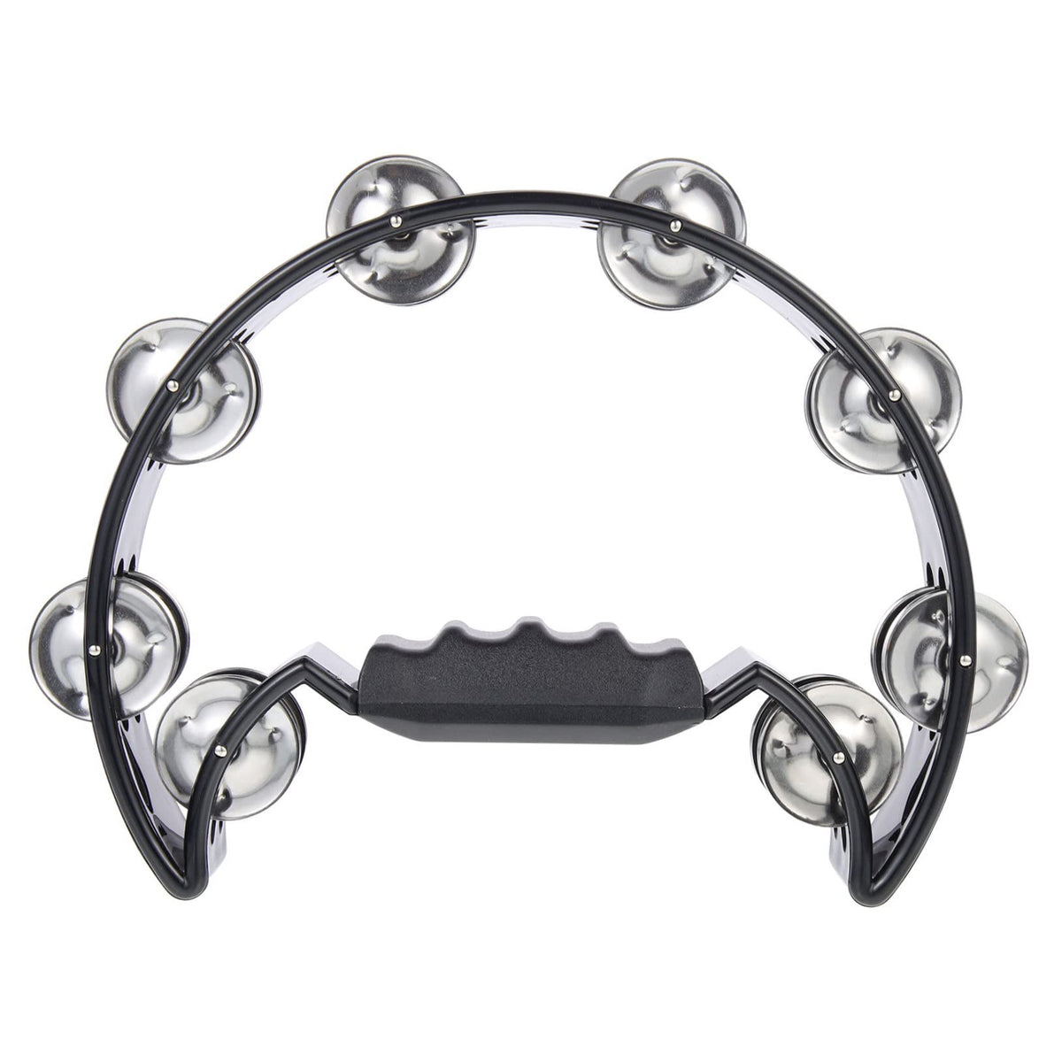 Excluzo Hand Bell Kids Tambourines Half Moon Tambourine Funny Tambourines Kids Musical Toys Hand Jingle Shaker Ktv Supplies Chil