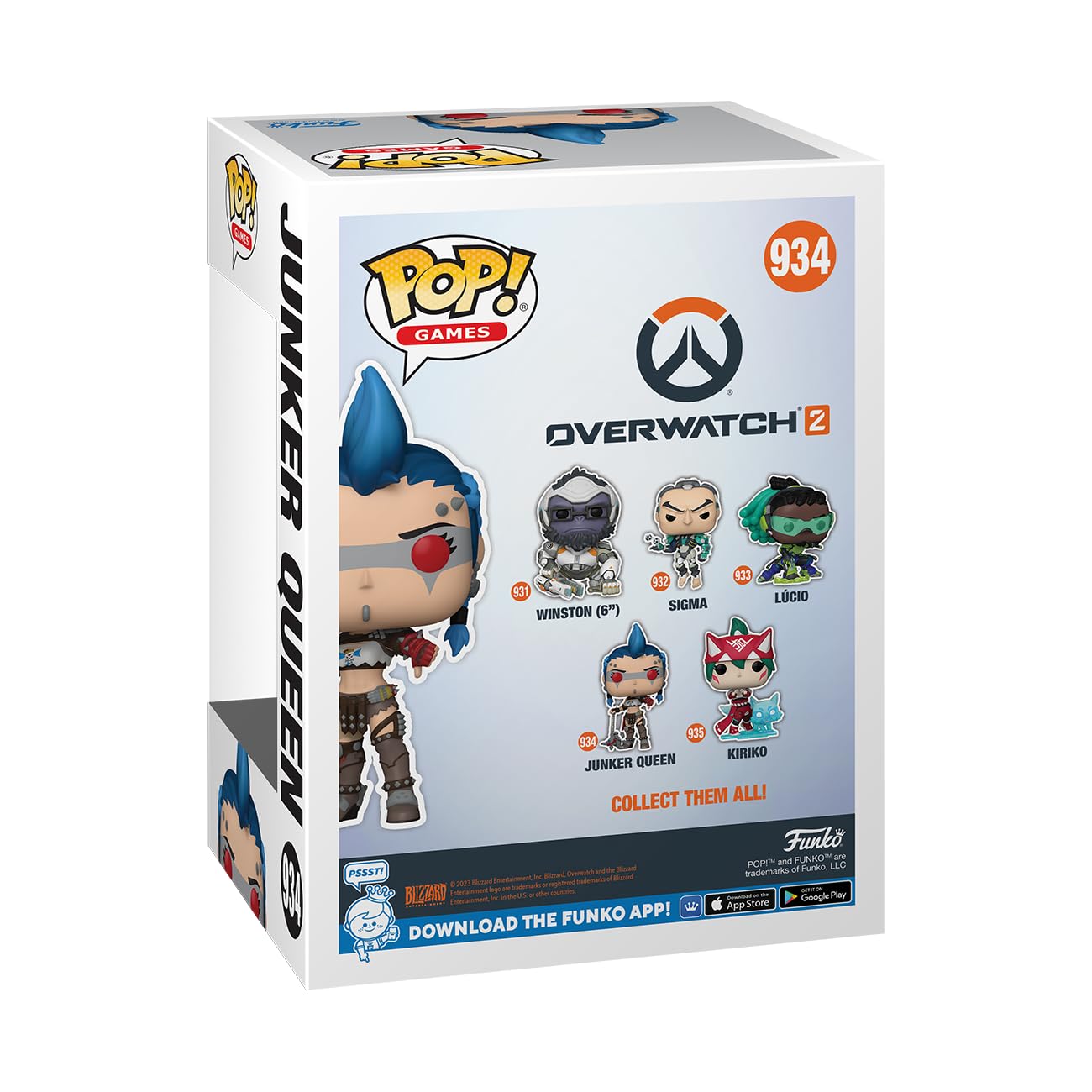 Funko Pop! Games: Overwatch 2 - Junker Queen - Overwatch - Collectable Vinyl Figure - Gift Idea - Official Merchandise - For Kids & Adults - Video Games Fans - Model Figure For Collectors And Display