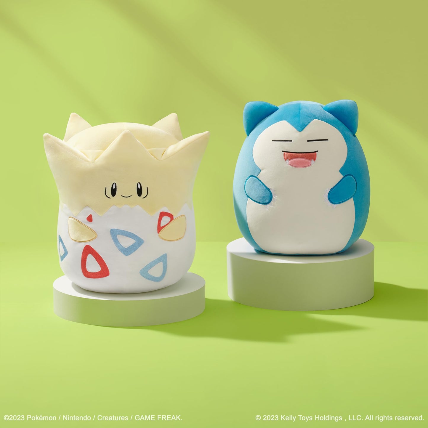 Squishmallows 14-Inch Snorlax Plush, Ultrasoft Blue and White Stuffed Animal, Model SQPK00103