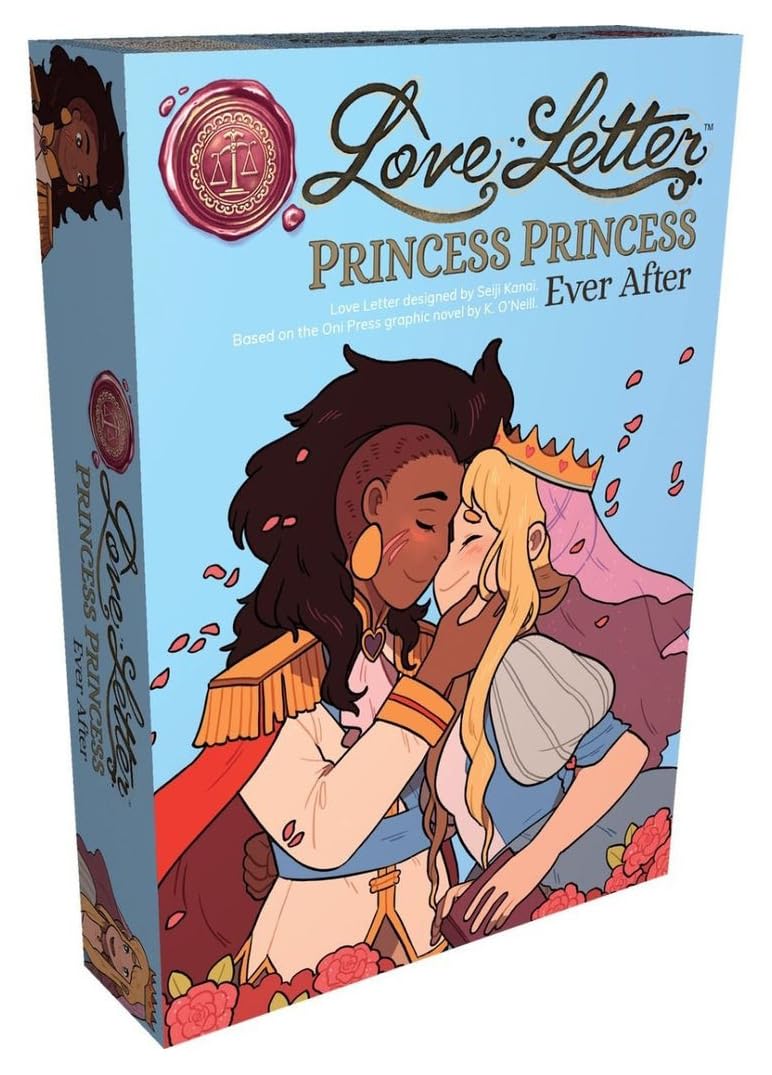 Renegade Game Studios Love Letter Card Game for 2-6 Players, Ages 10+, Multi-Color, Model RGS02250, 20 Minutes Playing Time