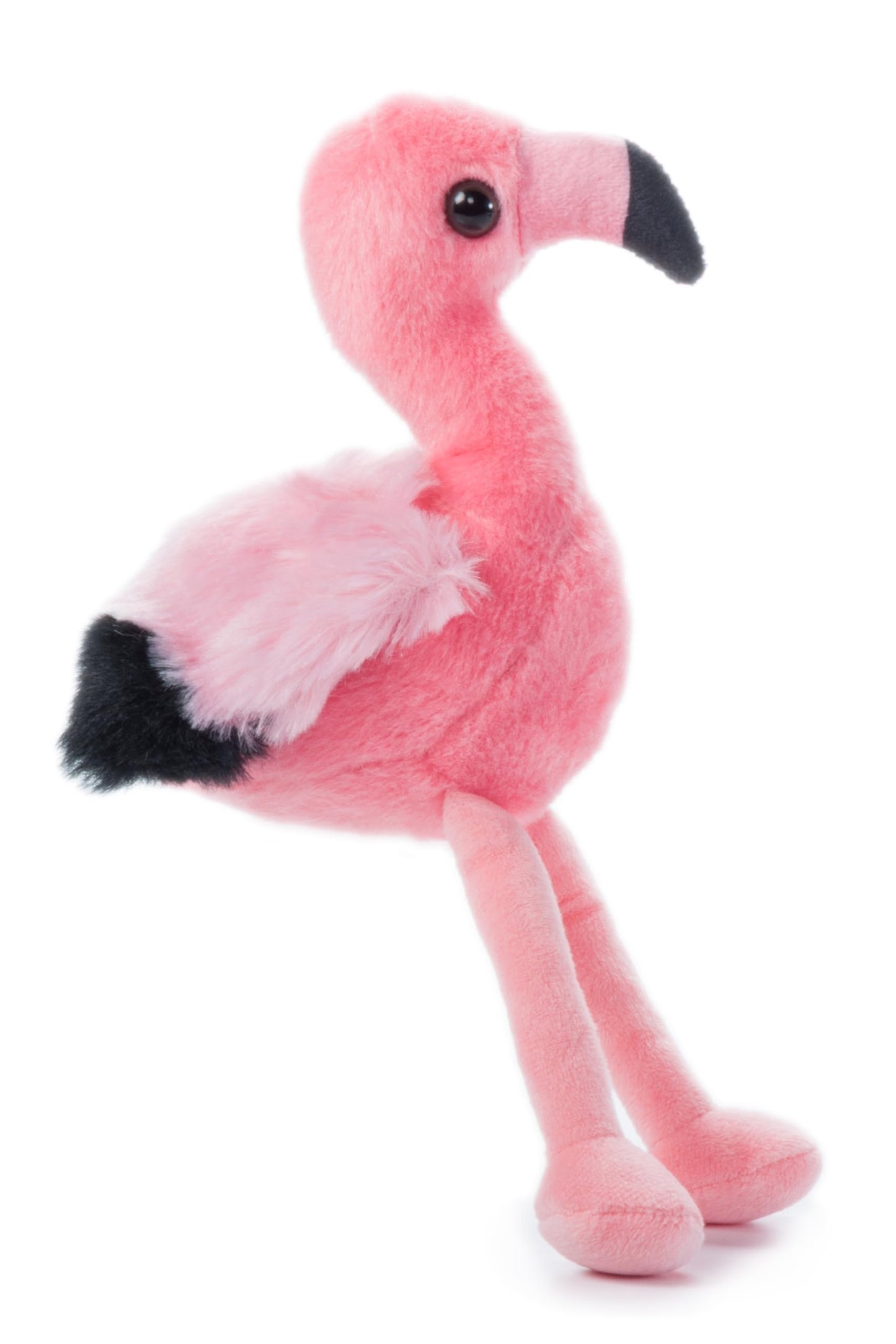 The Petting Zoo Flamingo Stuffed Animal Plushie, Gifts For Kids, Wild Onez Babiez Zoo Animals, Flamingo Plush Toy 6 Inches