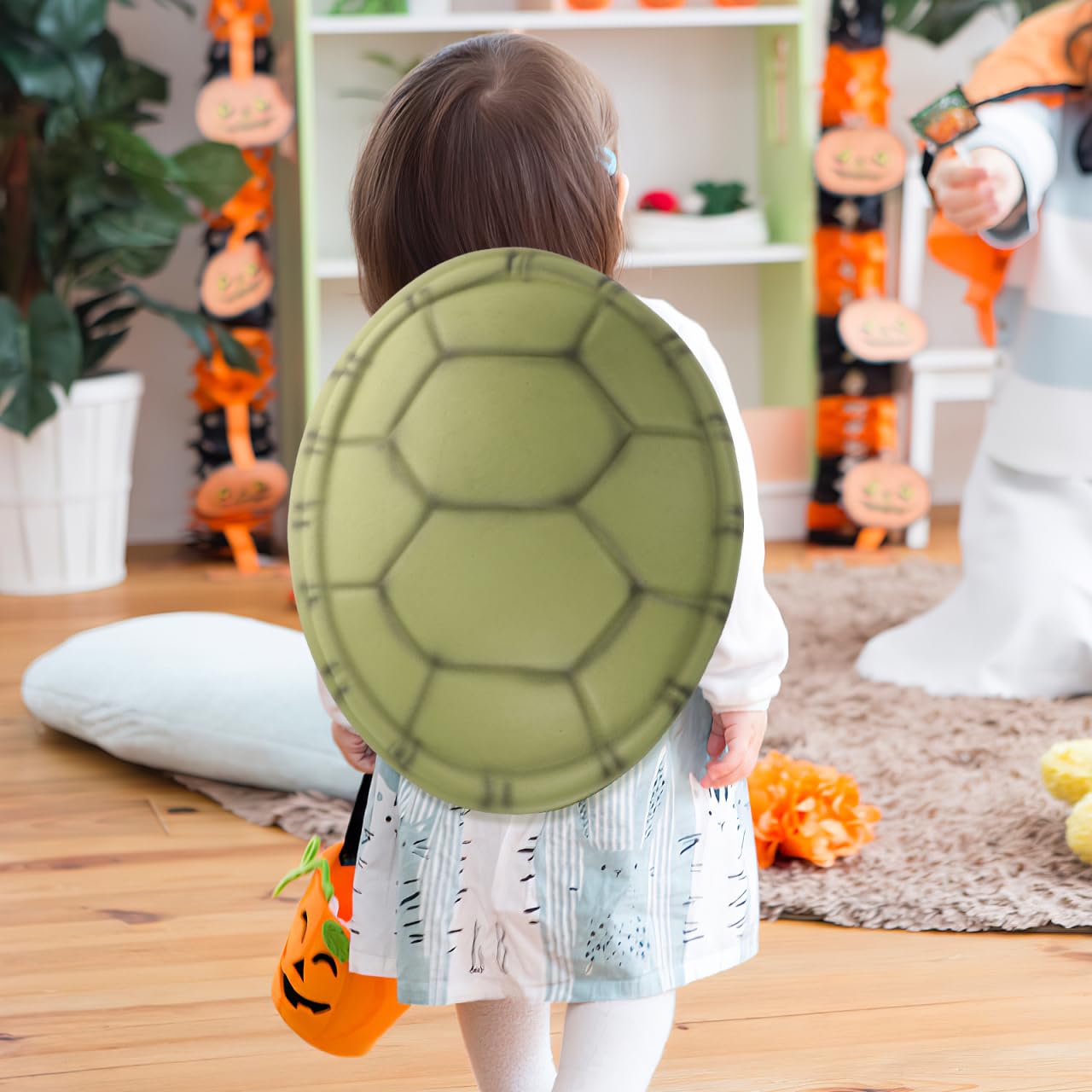 Toyvian Turtle Costume Kids Halloween Dress Up Prop 4Pcs Halloween Party Turtle Shell Prop Children Cosplay e Shell Performance Costume e e Kids ' Backpacks