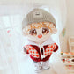 Niannyyhouse Sweater Suit 4-Piece Set Dress Up Hat Jeans Hoodie 7.8In(20Cm) Plush Doll Clothes Accessories