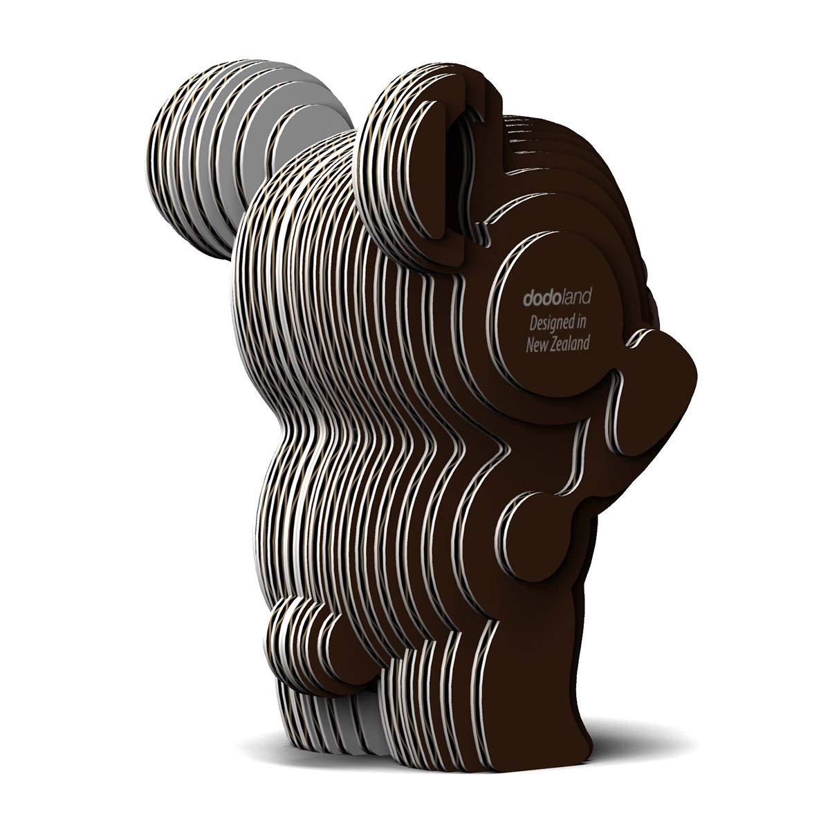 Eugy Bear 3D Puzzle, 26 Piece Eco-Friendly Educational Toy Puzzles For Boys, Girls & Kids Ages 6+