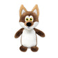 PLUSHOLOGY Squishy Coyote Stuffed Animal; Ultra Soft and Cuddly Plush Toy for Kids 3 Years Old to mature-themeds; Child-Safe Embroidered Eyes adds a Unique Aesthetic; (6 Tall)