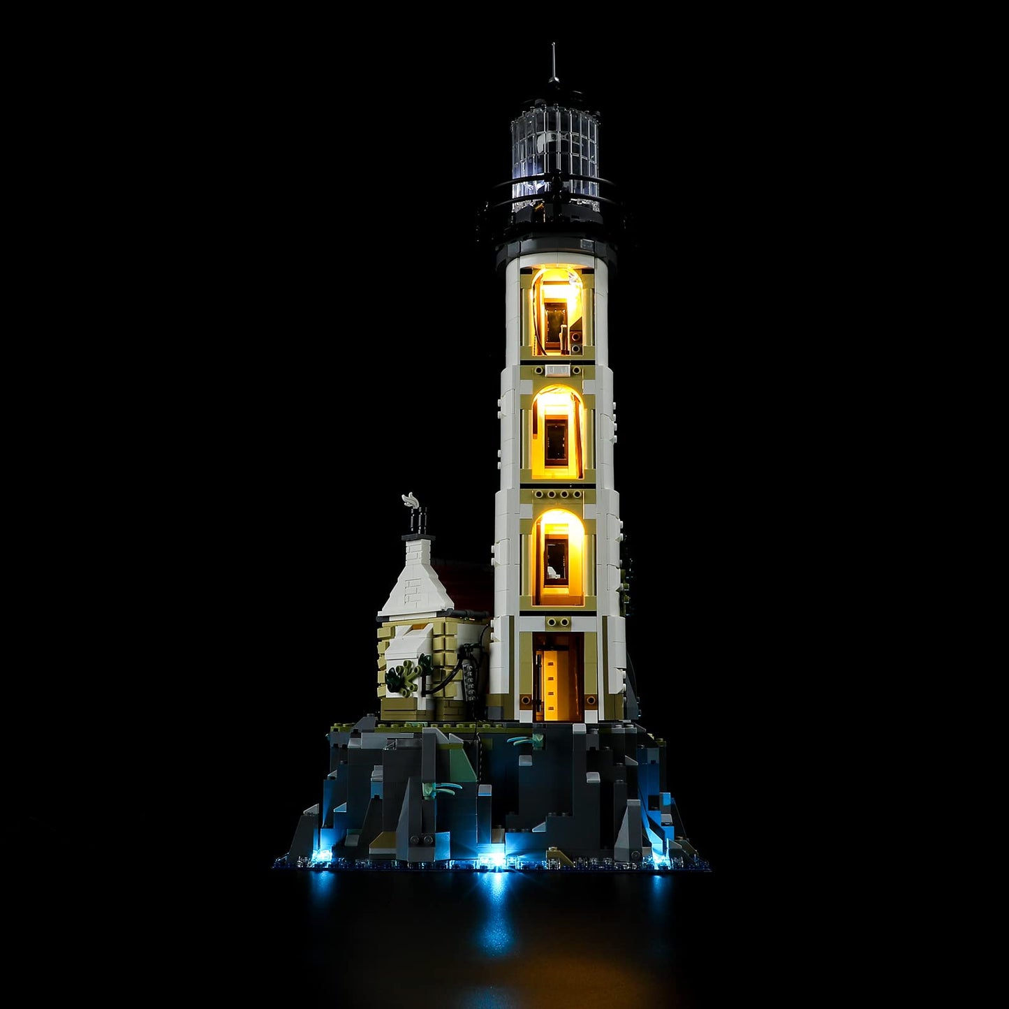 Briksmax Led Lighting Kit For Lego-21335 Motorized Lighthouse - Compatible With Lego Ideas Building Blocks Model- Not Include The Lego Set