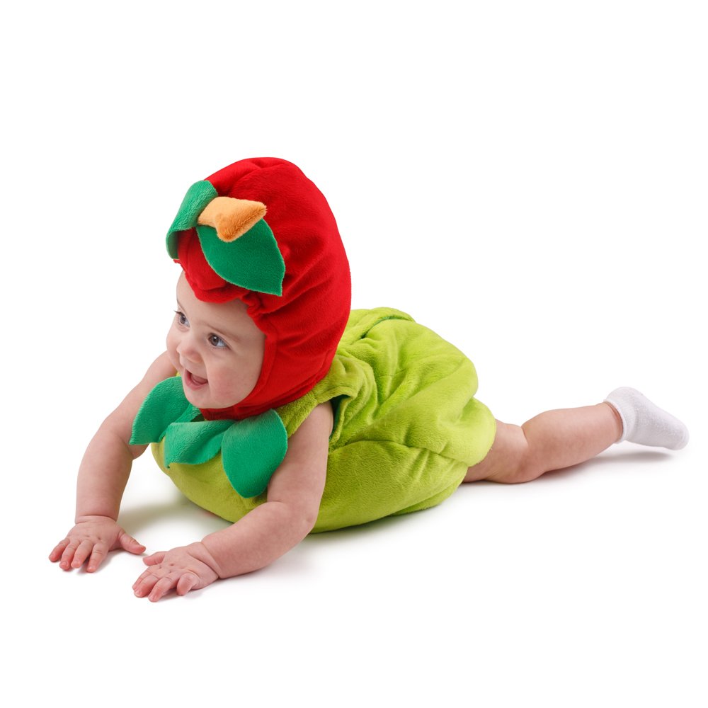 Dress Up America Sugar Sweet Baby Apple Costume