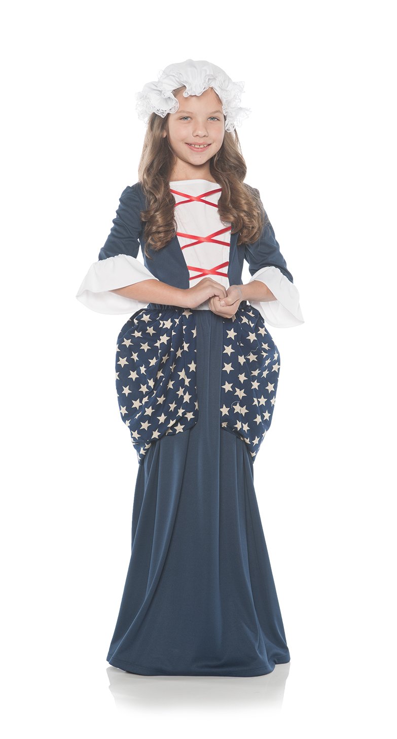 Betsy Ross Child Costume Medium