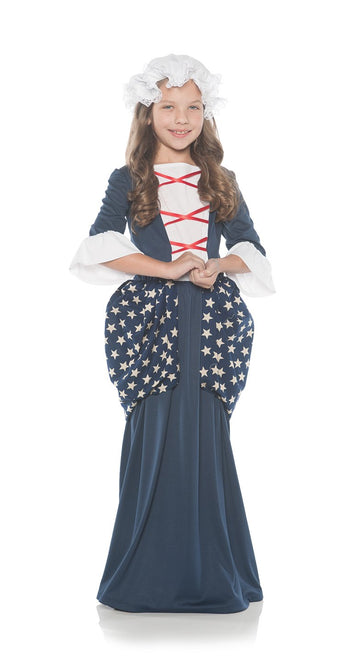 Betsy Ross Child Costume Medium