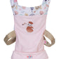 BABY born Baby Carrier - Doll Carrier for Children with 2 Viewing Directions & Adjustable Strap - Pink Carrier with Flower Detai